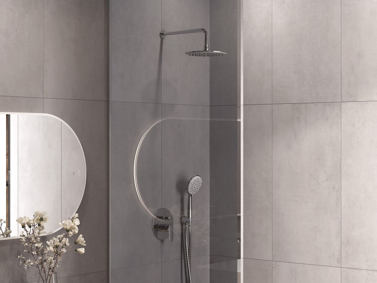 17021 Boston Серый ректификат 44,8x89,8 Cersanit фото 24