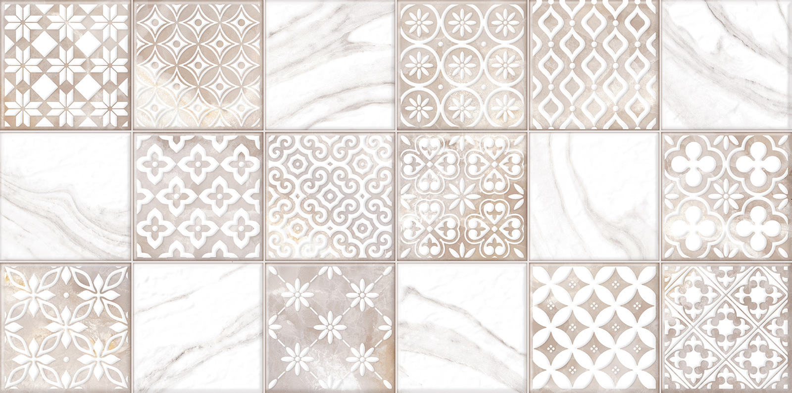 TWU2550FRC14 Fresco рельефная 249x500x8 Alma Ceramica (Уралкерамика)