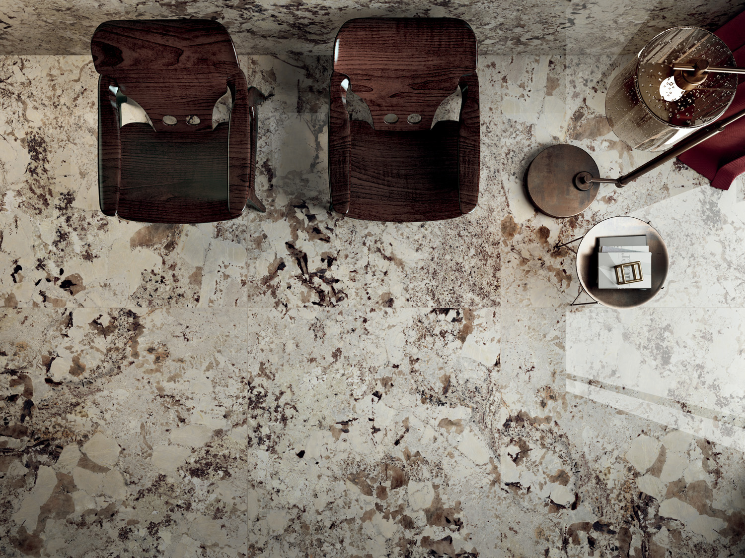 Allure Tundra Glossy 120x120 Kerlite фото 4