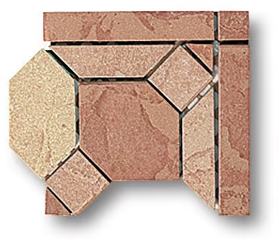 Ardesia Angolo A Naturale 15x15 Casalgrande Padana