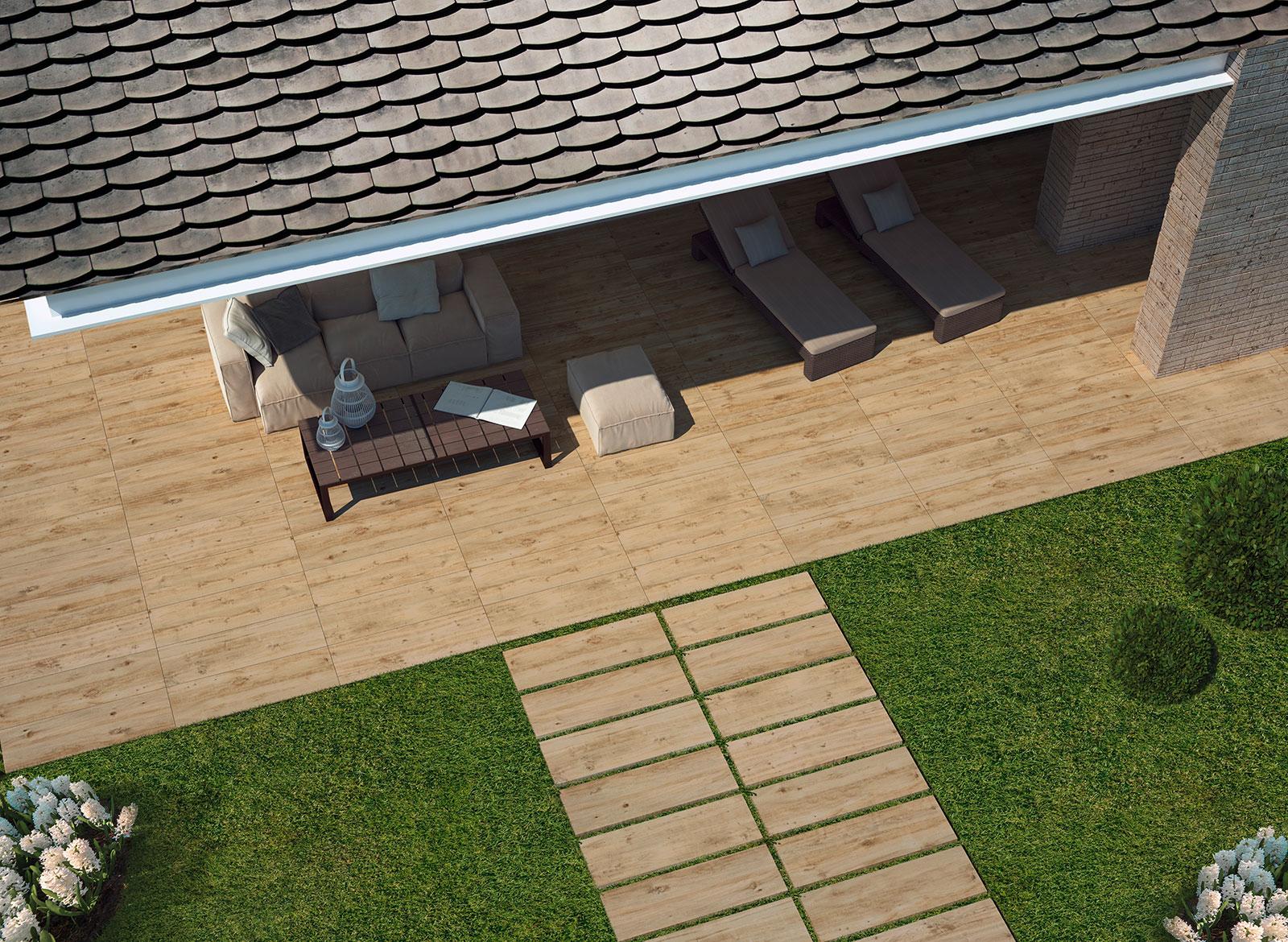 ML2S Treverkhome Battiscopa Olmo 7x60 MARAZZI Italy