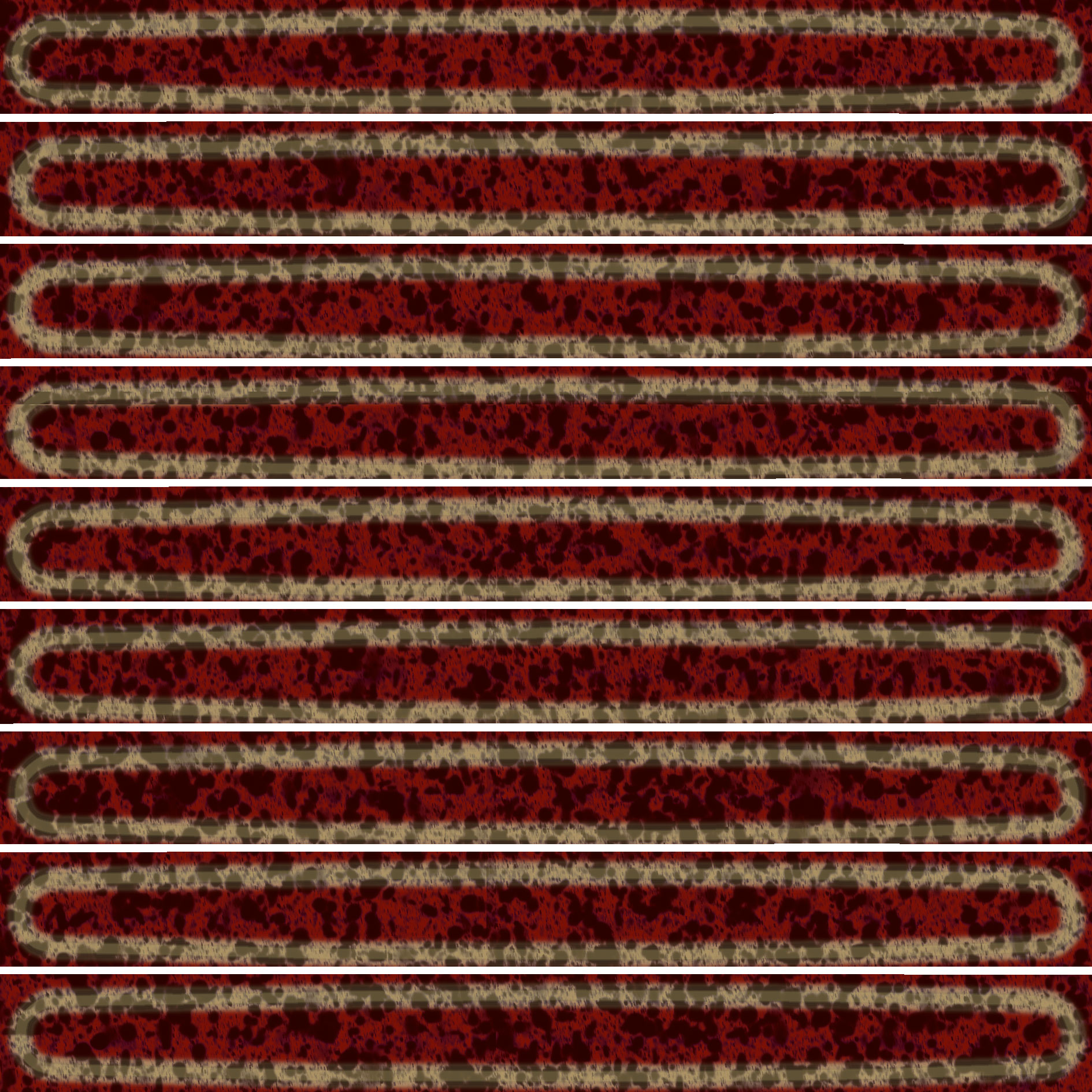 KMD2SOB003BN Декор чипсет Далия красный тёмный глянцевый 20x20x0,95 Kerama Marazzi