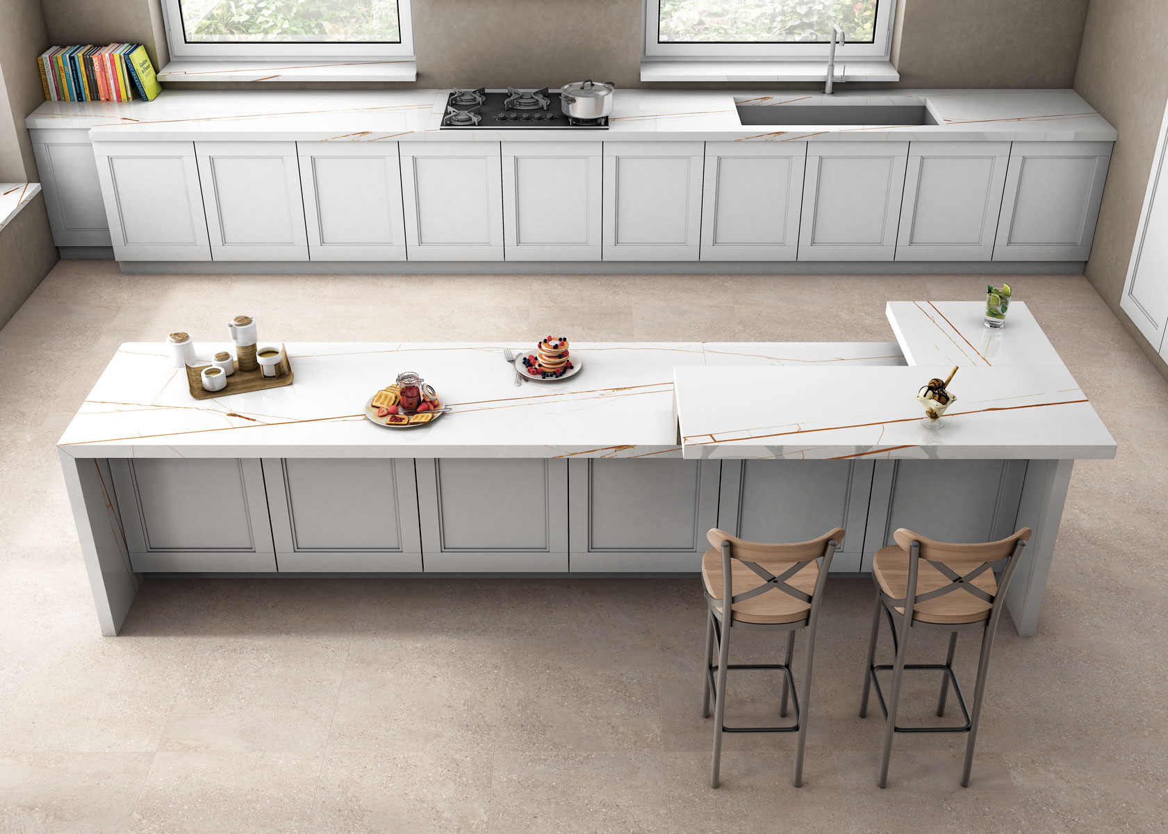 GRUM GREY Polished 240x80 Staro фото 7