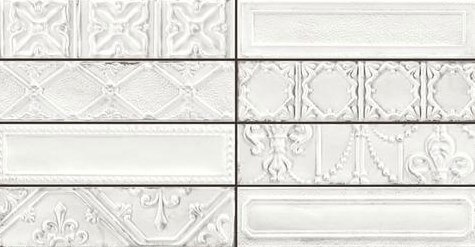 R12C Eden Tin Bianco 7x28 Ragno Marazzi
