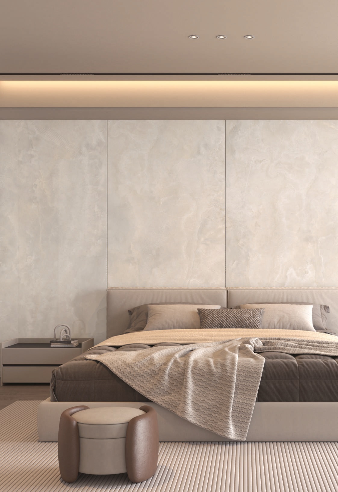 Travertino Sand Matt 120х280 Maimoon Ceramica