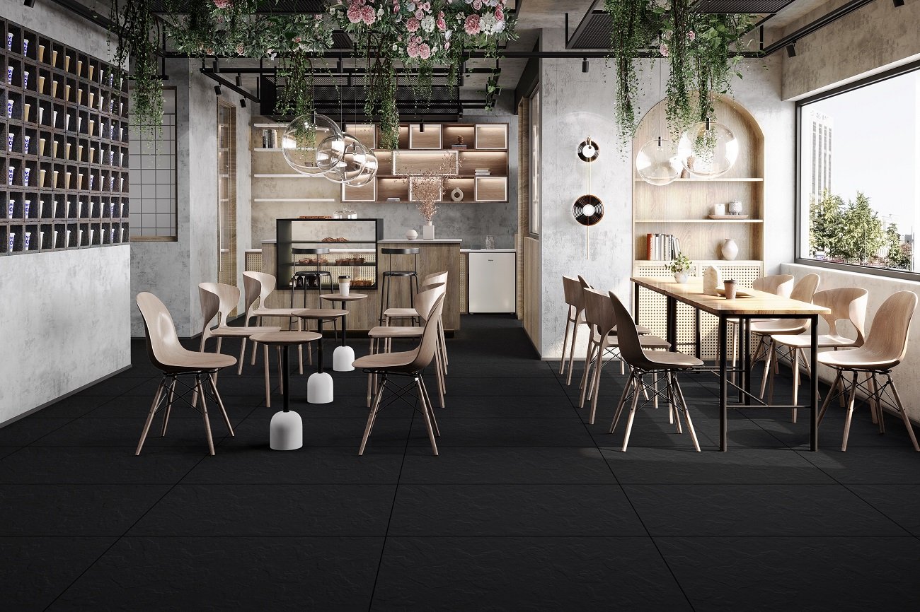 Hammer Stone Lepola Black Matt Fullbody 60х120 Ocean-Ceramic фото 2