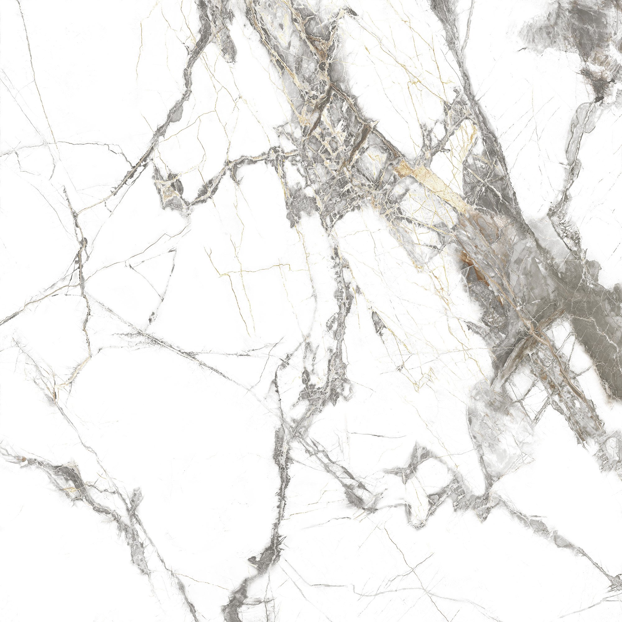 GT606013103MR Everest Белый 60x60 Global Tile