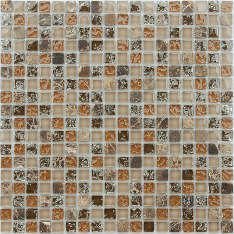 Naturelle Klondike 30.5x30.5 Caramelle Mosaic