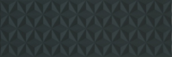 12121R Диагональ черный структура обрезной 25x75 Kerama Marazzi