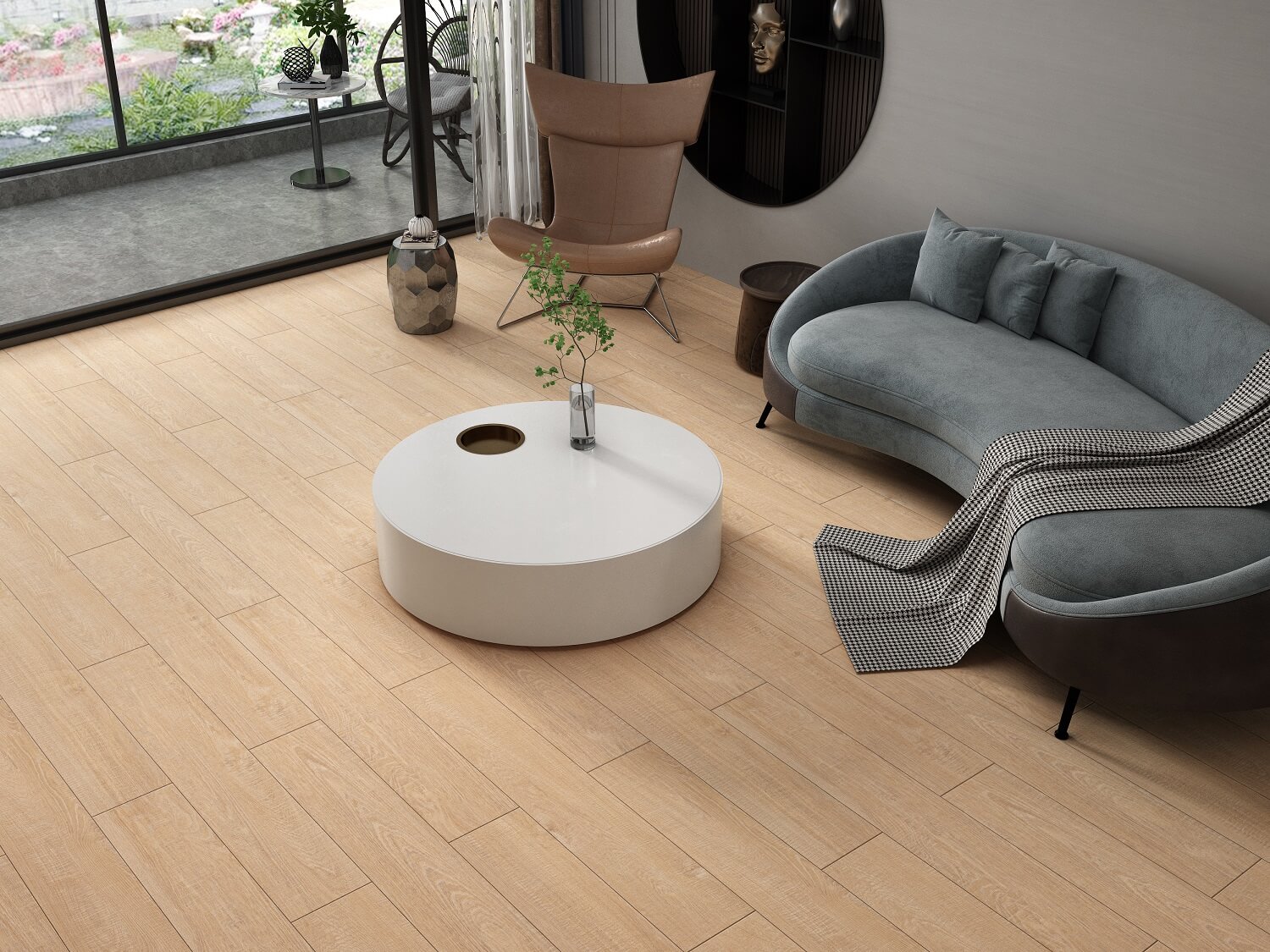 Lee Wood Caramel Matt Rocker 20x120 A-Ceramica