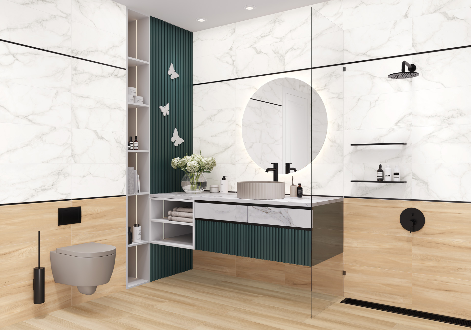 GP36MIS00 Mils матовый 300x600x8 Artkera Group