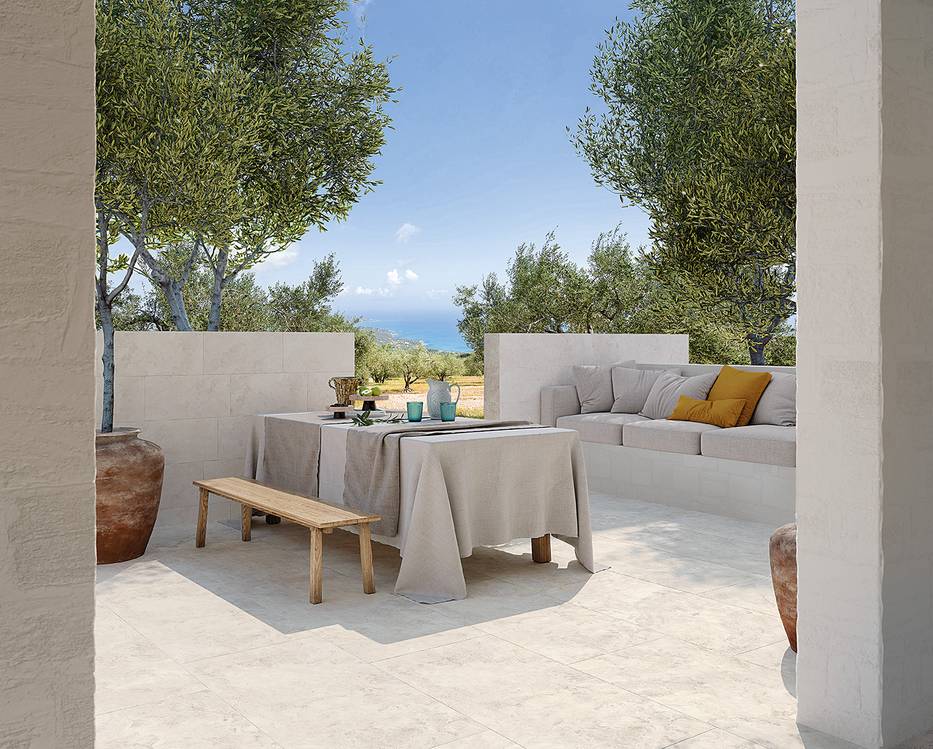fTGA Vento del Sud Tortora Macromosaico Matt R9 30x30 FAP Ceramiche