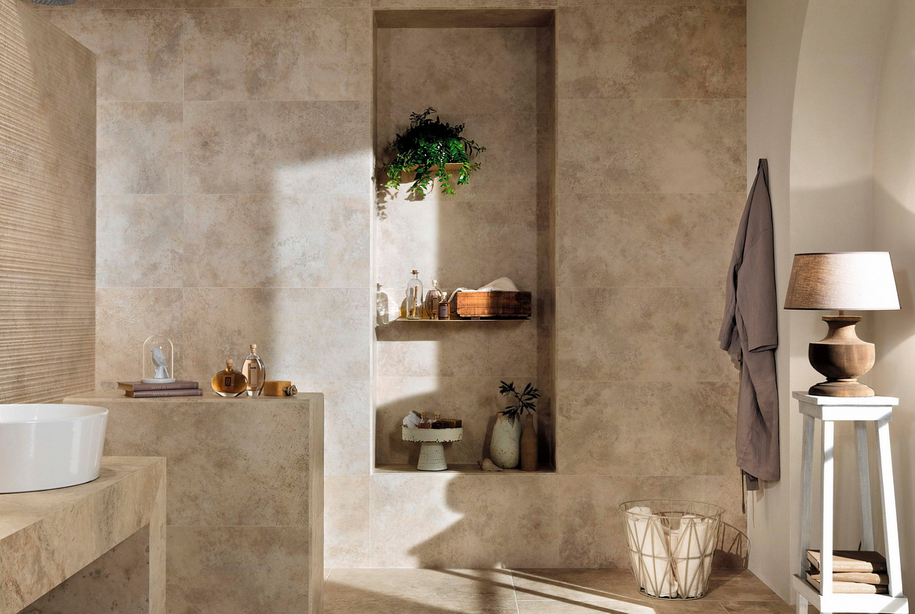 9AKB Aix Blanc Minibrick Tumbled 30,5x30,5 Atlas Concorde