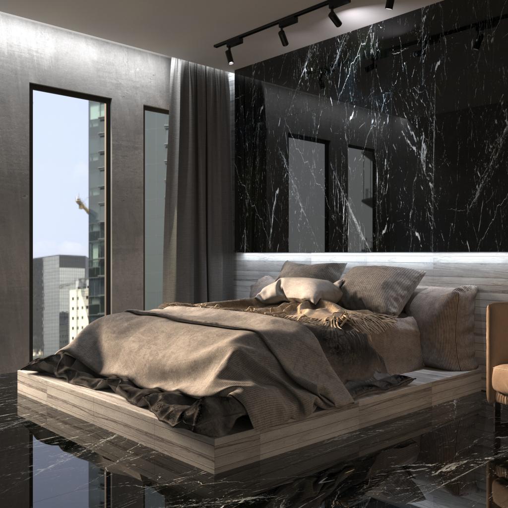 Tornado Negro Tile Kraft
