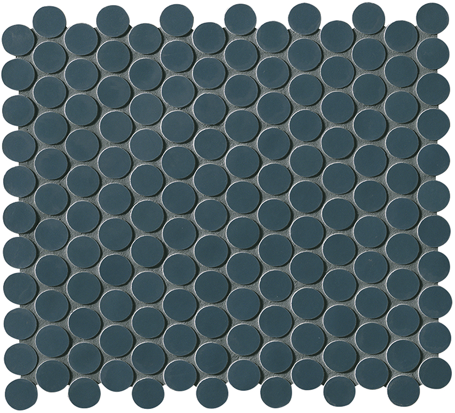 Boston Petrolio Mosaico Round 29,5*32,5 FAP Ceramiche