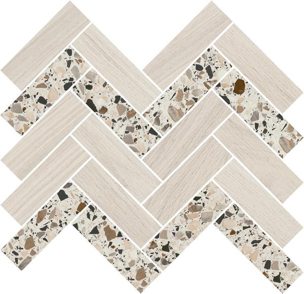 T042/SG5113 Монтиони мозаичный миндальный 34x35,5 Kerama Marazzi