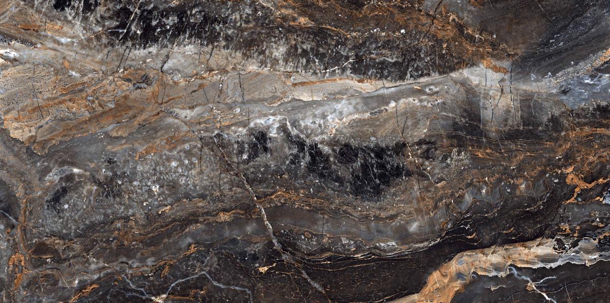 N20331 Lawa Nero Polished 60x120 Neodom фото 6