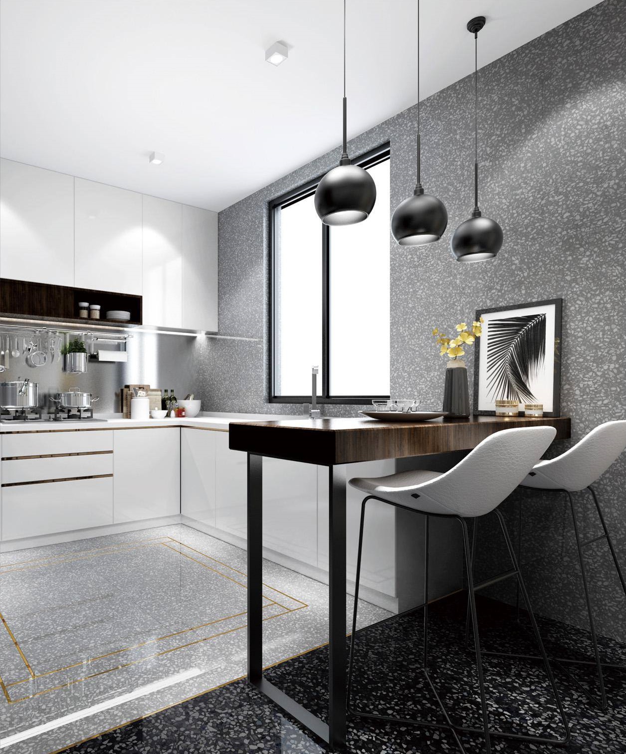 Terrazzo grigio Mat 60x60 BODE фото 16