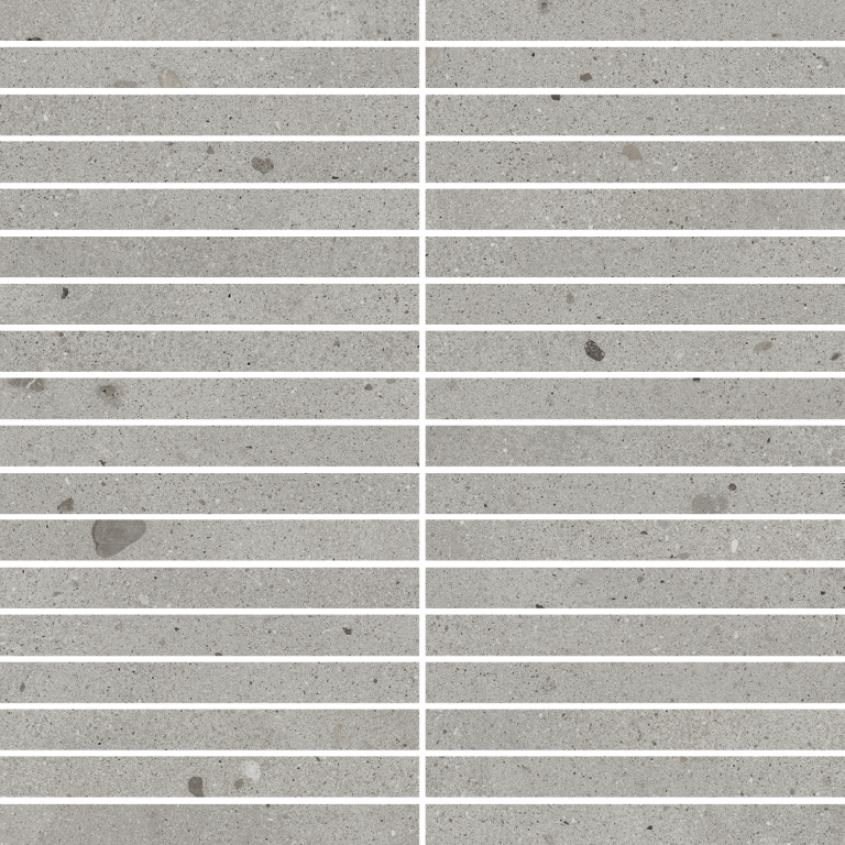 610110001208 Avantgarde Silver Mosaico Strip 30x30 Italon