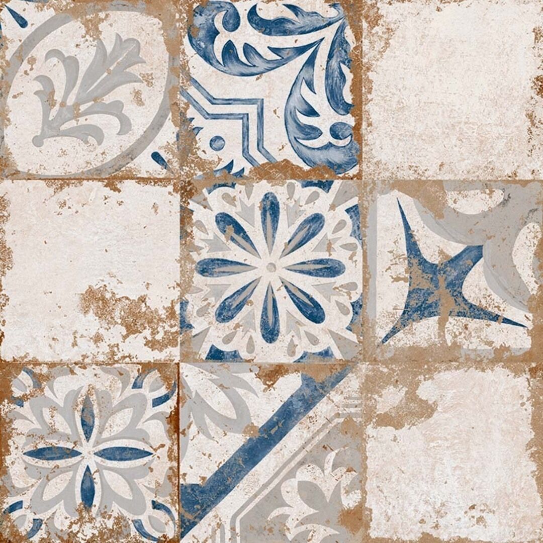 Memory 7 Azul Brillo 58x58 El Molino