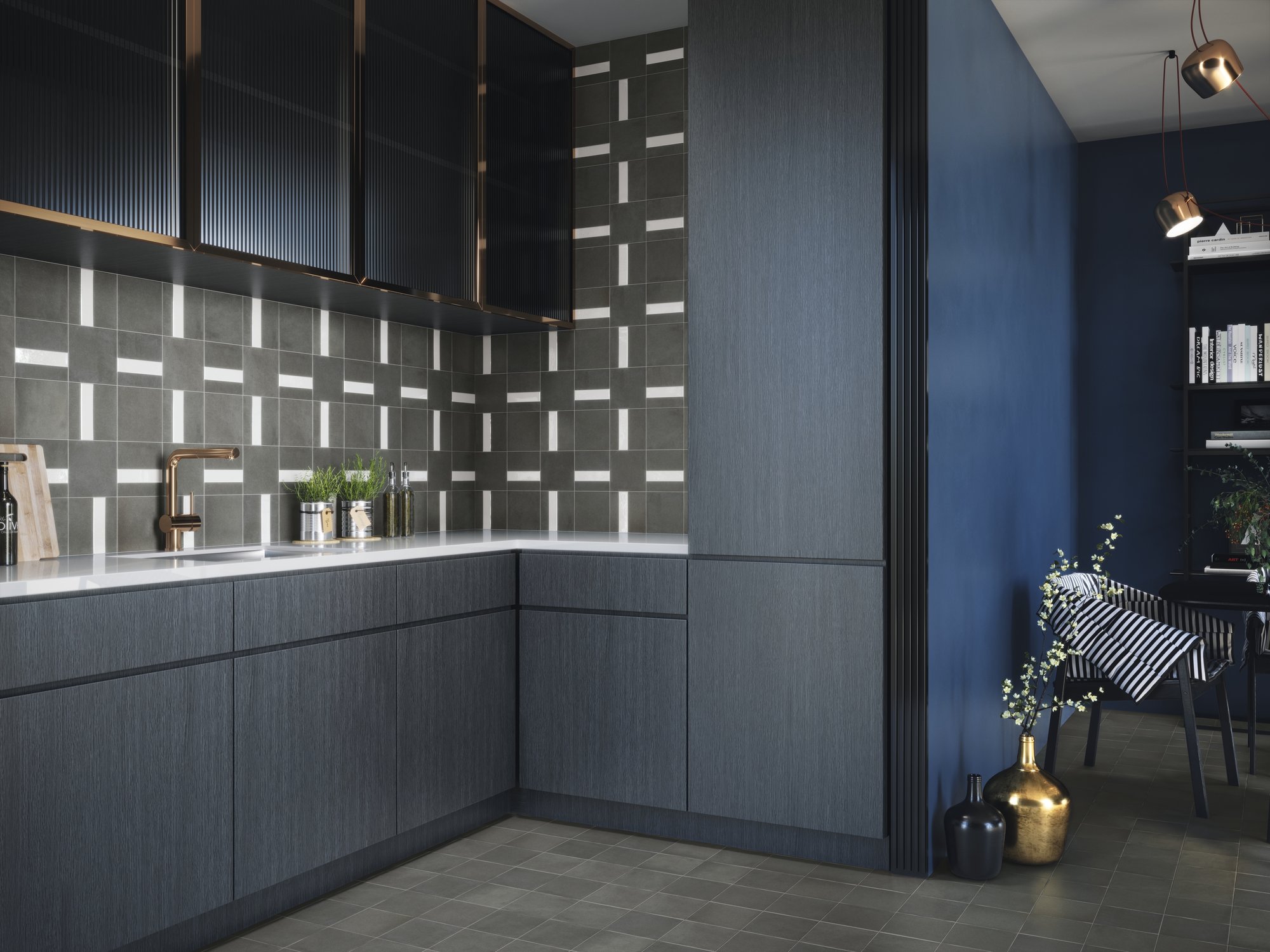 A039500 Picket Modern Forest 6x26 Ape Ceramica фото 12