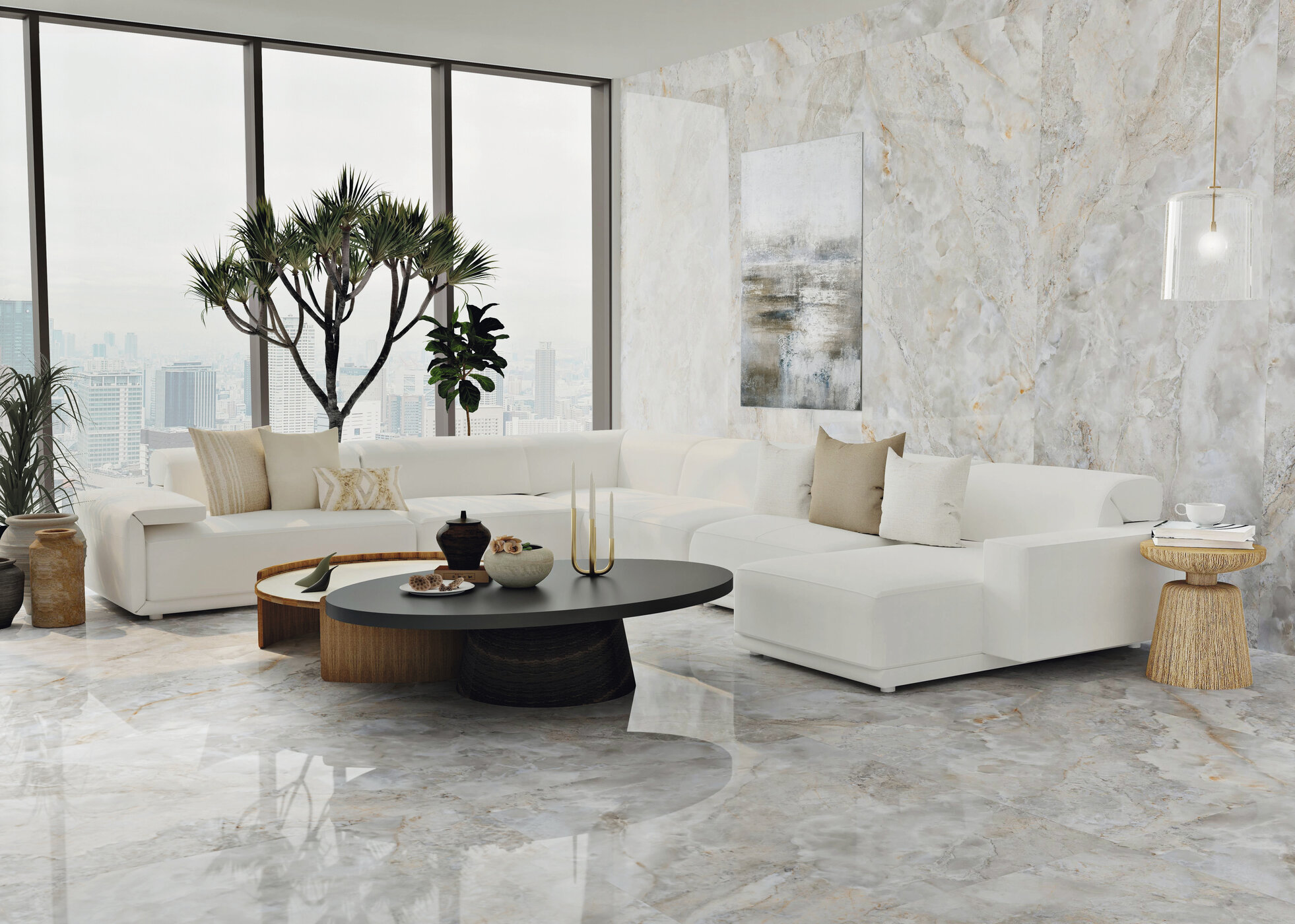 Aura Brown Pulido 60x120 Benadresa
