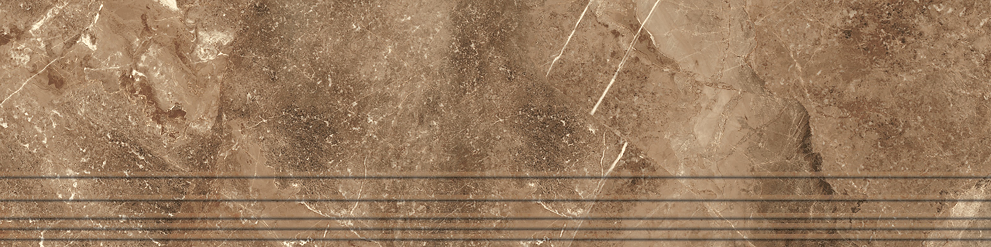 GNR12030421-G Ступень Магма Коричневый темный граниль 1200x300x9.5 ProGRES Ceramica фото 2