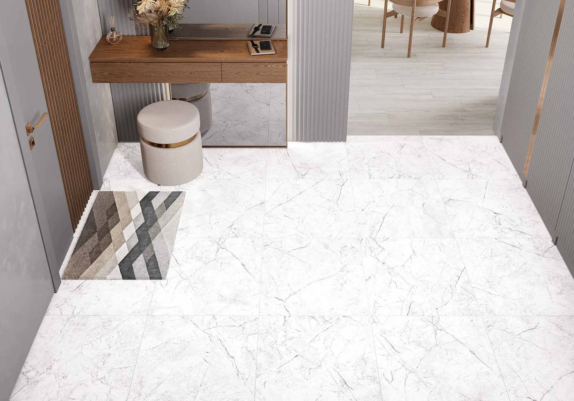 GFU6060CPD07R Cappadocia матовый карвинг 600x600x9 Alma Ceramica (Уралкерамика) фото 14