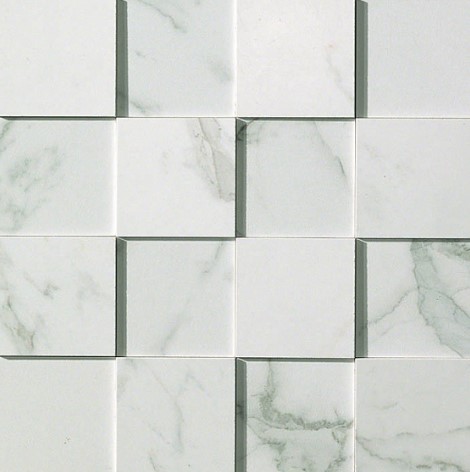 ASLC Marvel Calacatta Mosaico 3D 30x30 Atlas Concorde