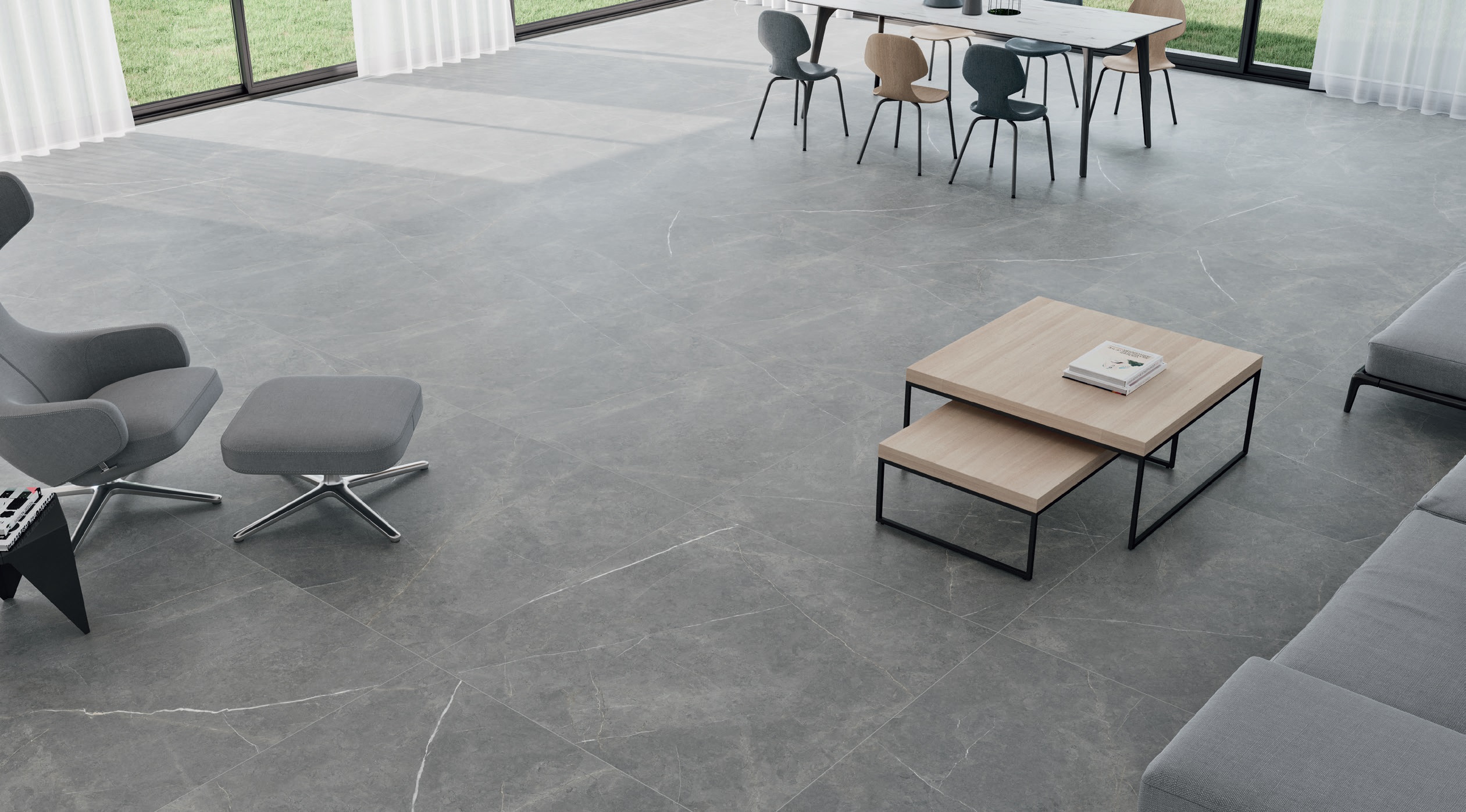 CAN5NORODDKA Northon Light Grey MT Rect 60x120 Keratile