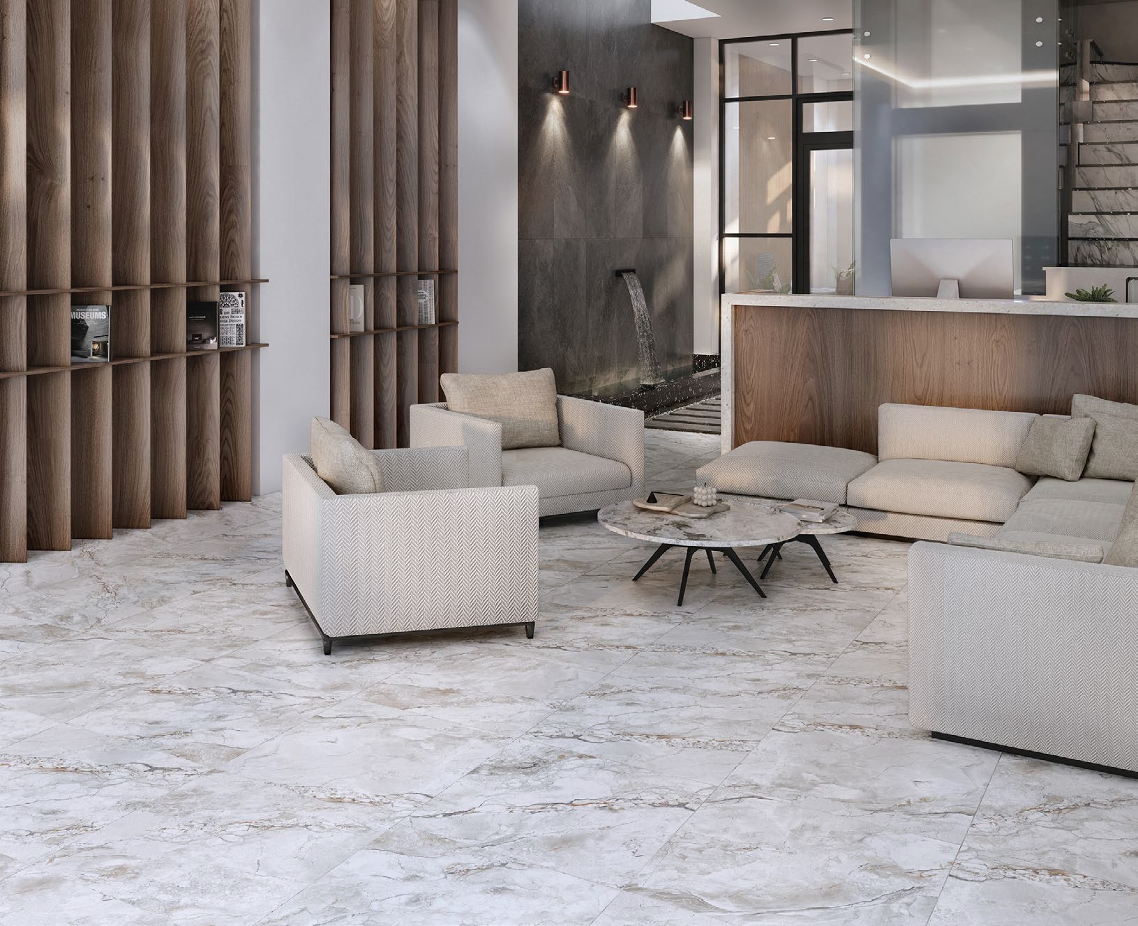 Этери Серый Матовый 60x60 Eurotile Ceramica фото 9
