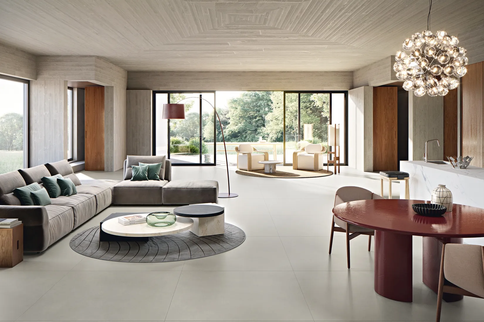 610110001405 Forum Silver Mosaico Strip 30x30 Italon фото 2