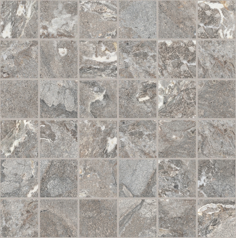 767652 Onyx&More Silver Porphyry STR Mosaico 5x5 30x30 Casa Dolce Casa