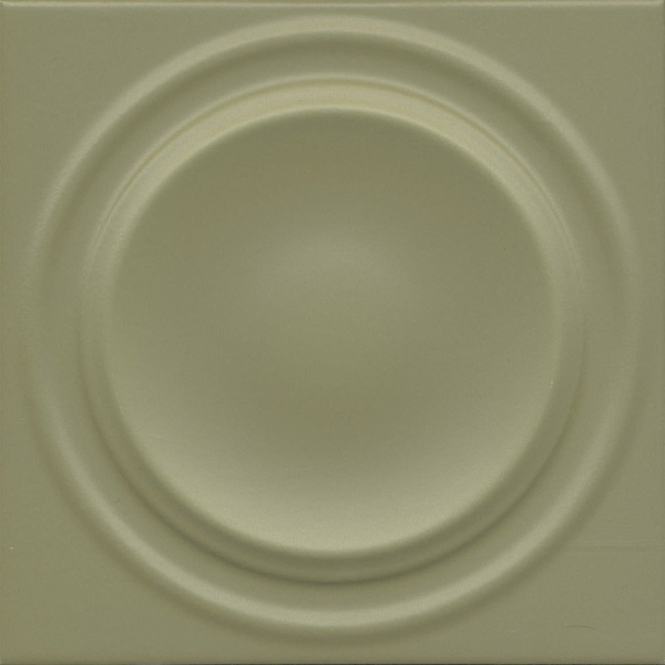OBE005 Декор Аква Альта 2 зелёный матовый структура 20x20x0,95 Kerama Marazzi