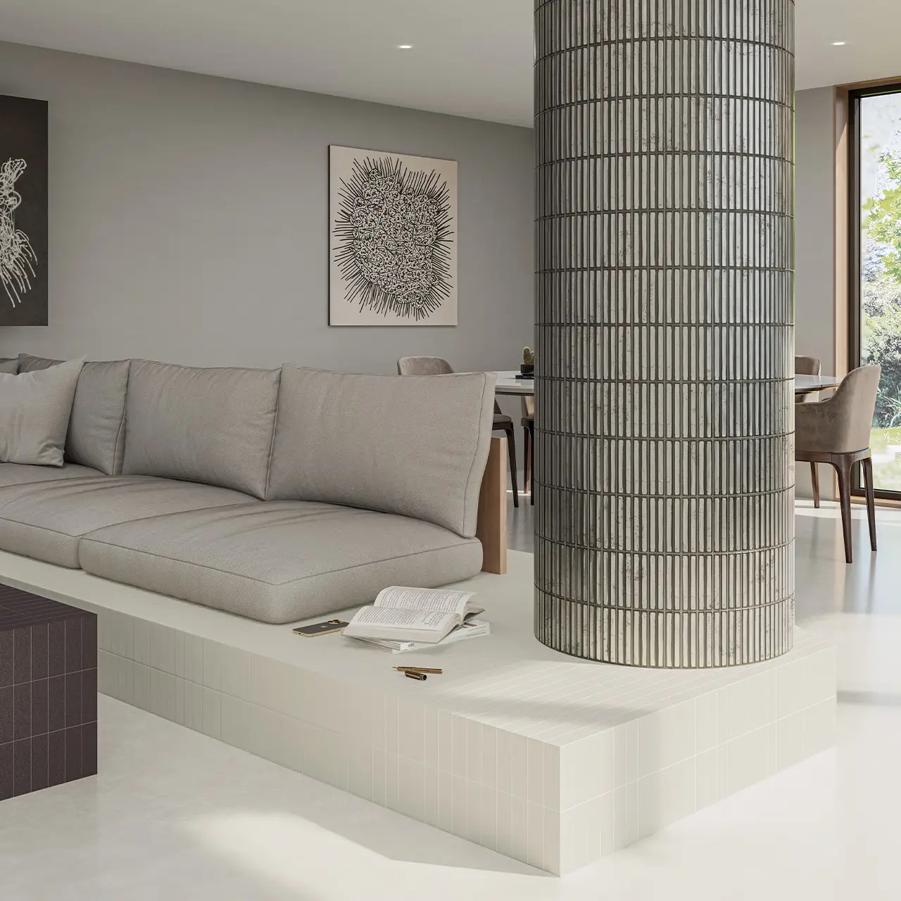 134904 London Calling Bars Silver 11.6x11.6 WOW фото 10