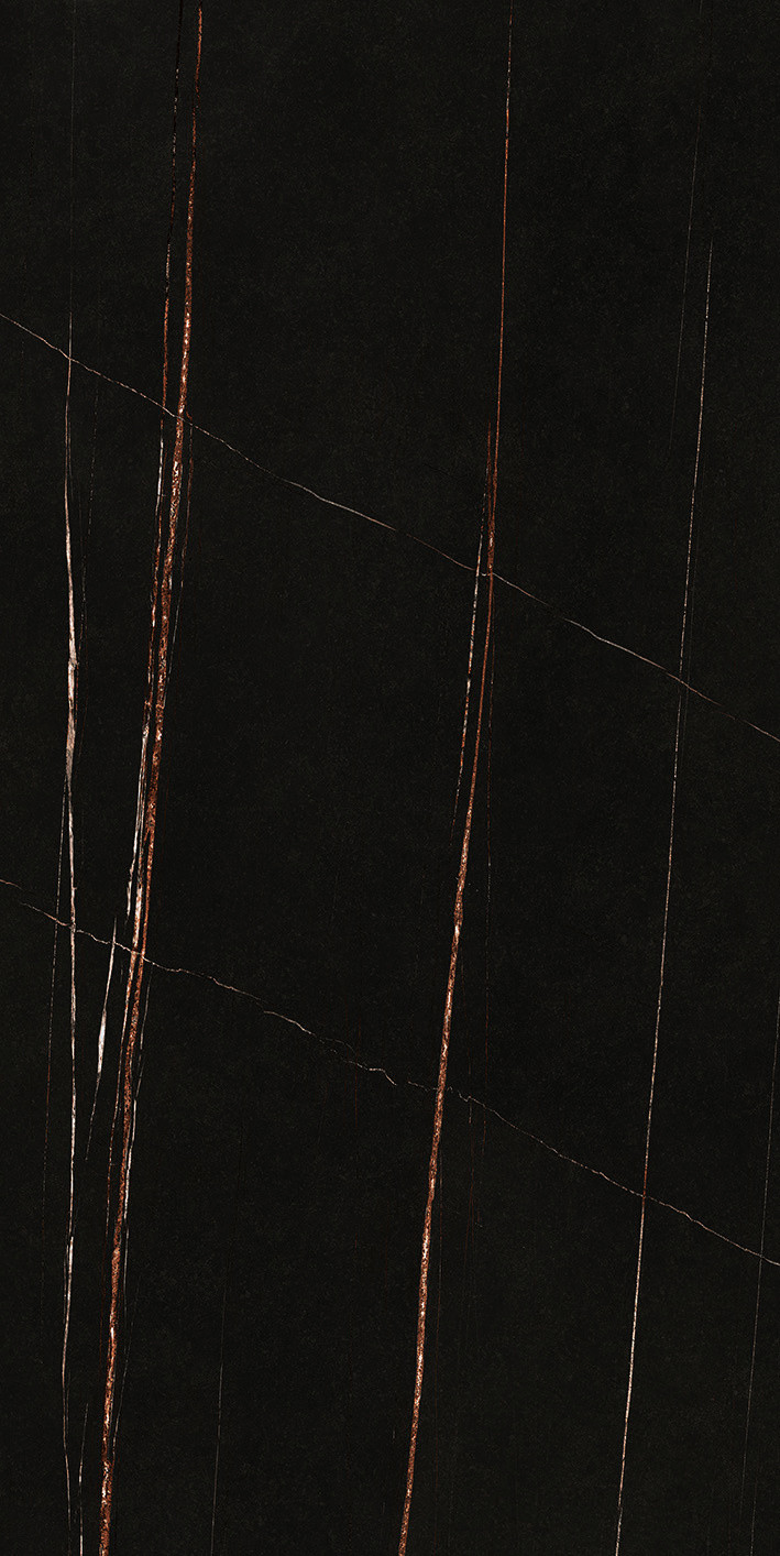 752799 Stone Sahara Noir Glossy 60x120 Casa Dolce Casa