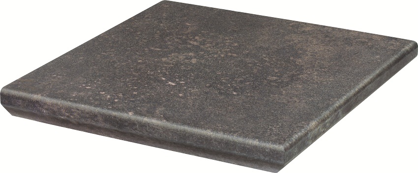 Viano Antracite Ступень угловая с капиносом MAT 33х33 Paradyz