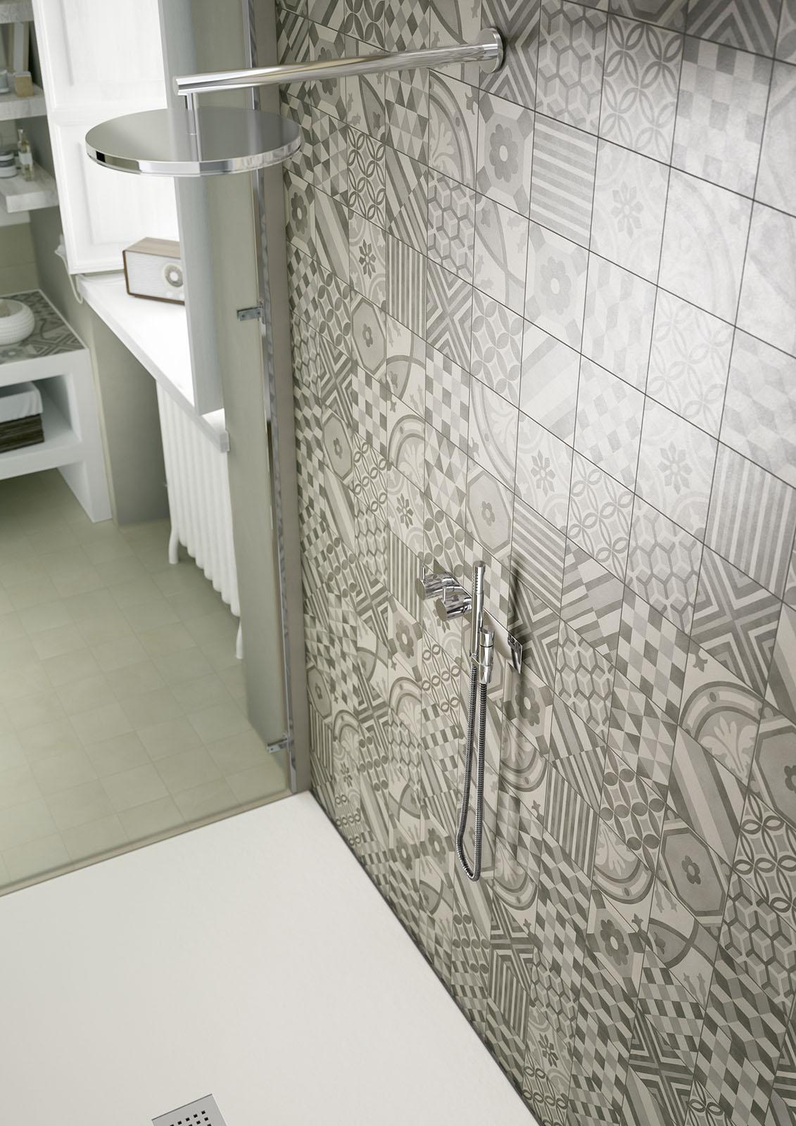 MM58 Block Grey Rett 90x90 MARAZZI Italy