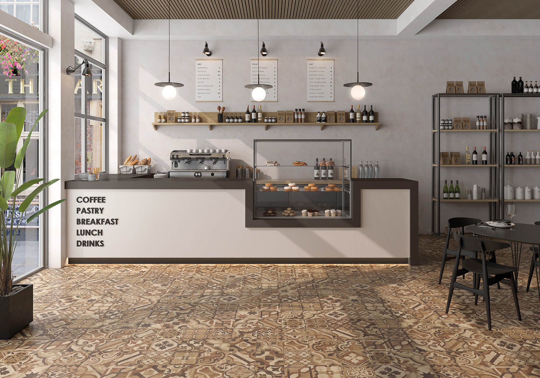 Naturwood Decor Moka 20x20 Keraben