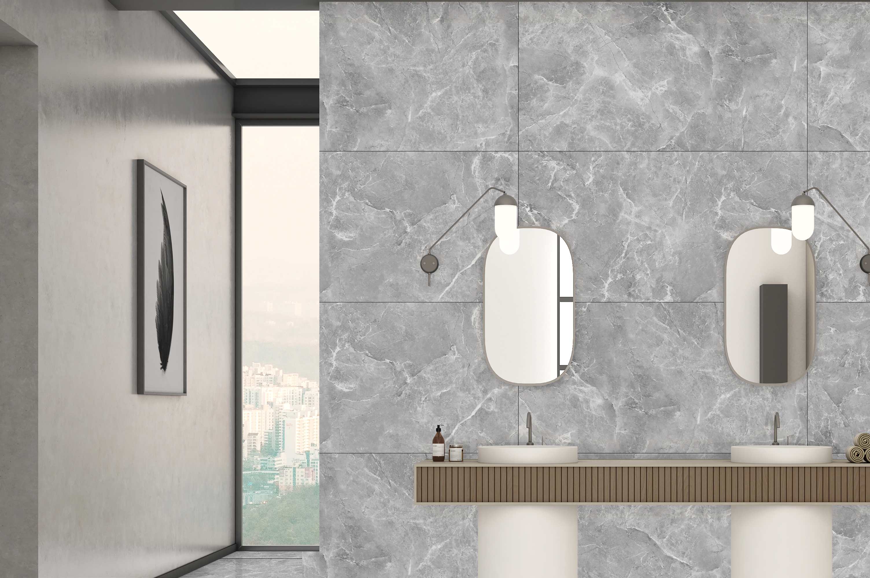 Ambition Grey Glossy 60х120 Embito Granito фото 10