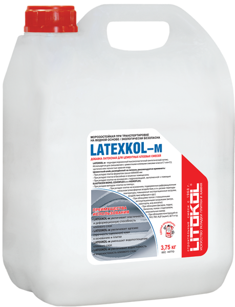 Добавка LATEXKOL - м 3,75кг LITOKOL