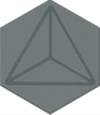 OS/D241/63010 Декор Агуста синий 6х5,2 Kerama Marazzi