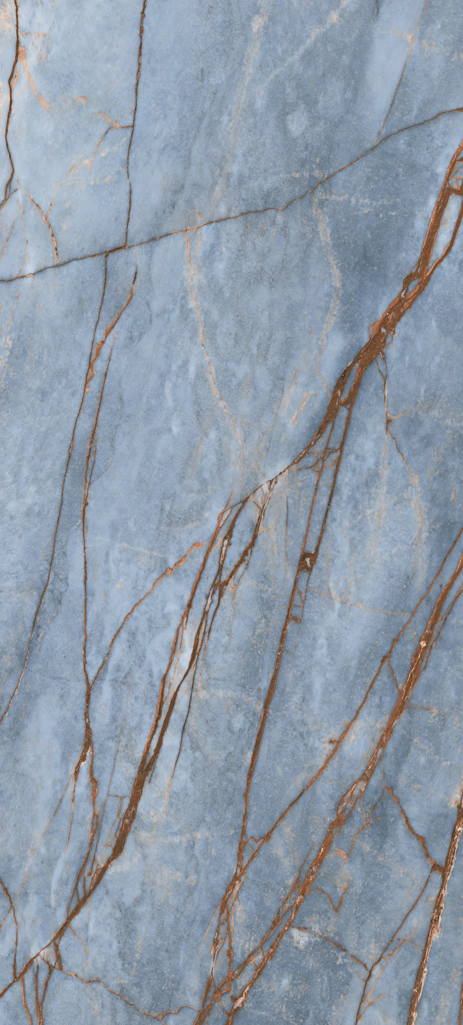 774694 Heritage Luxe Azure Glossy 6mm 120x280 Rex Ceramiche фото 3