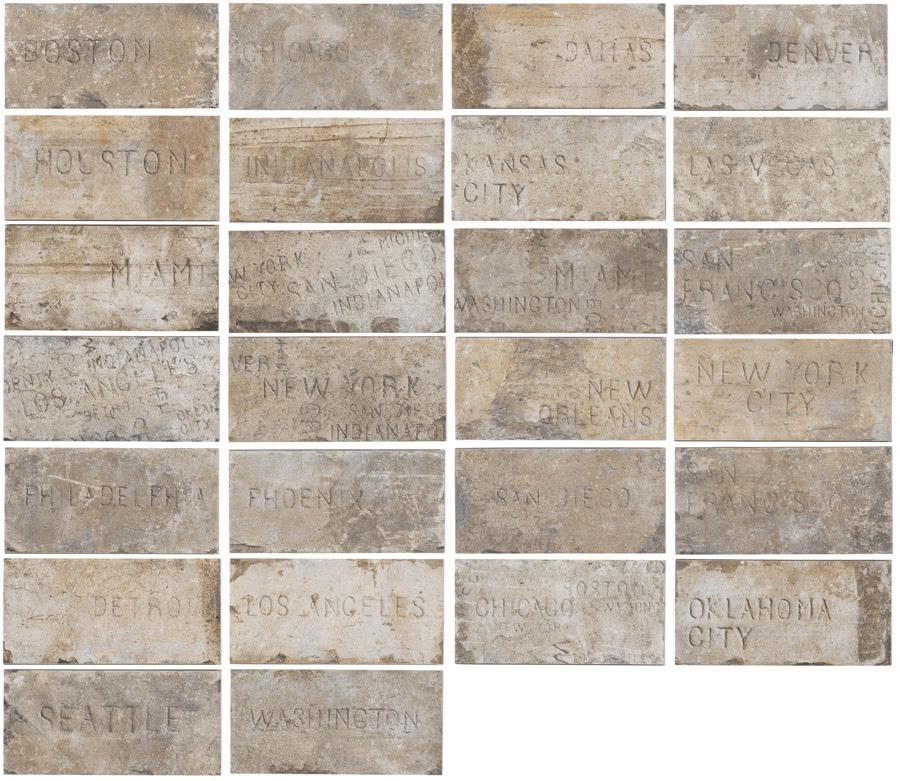 1047423 City Mix South Side 10х20 (микс из 26 вариантов) CIR