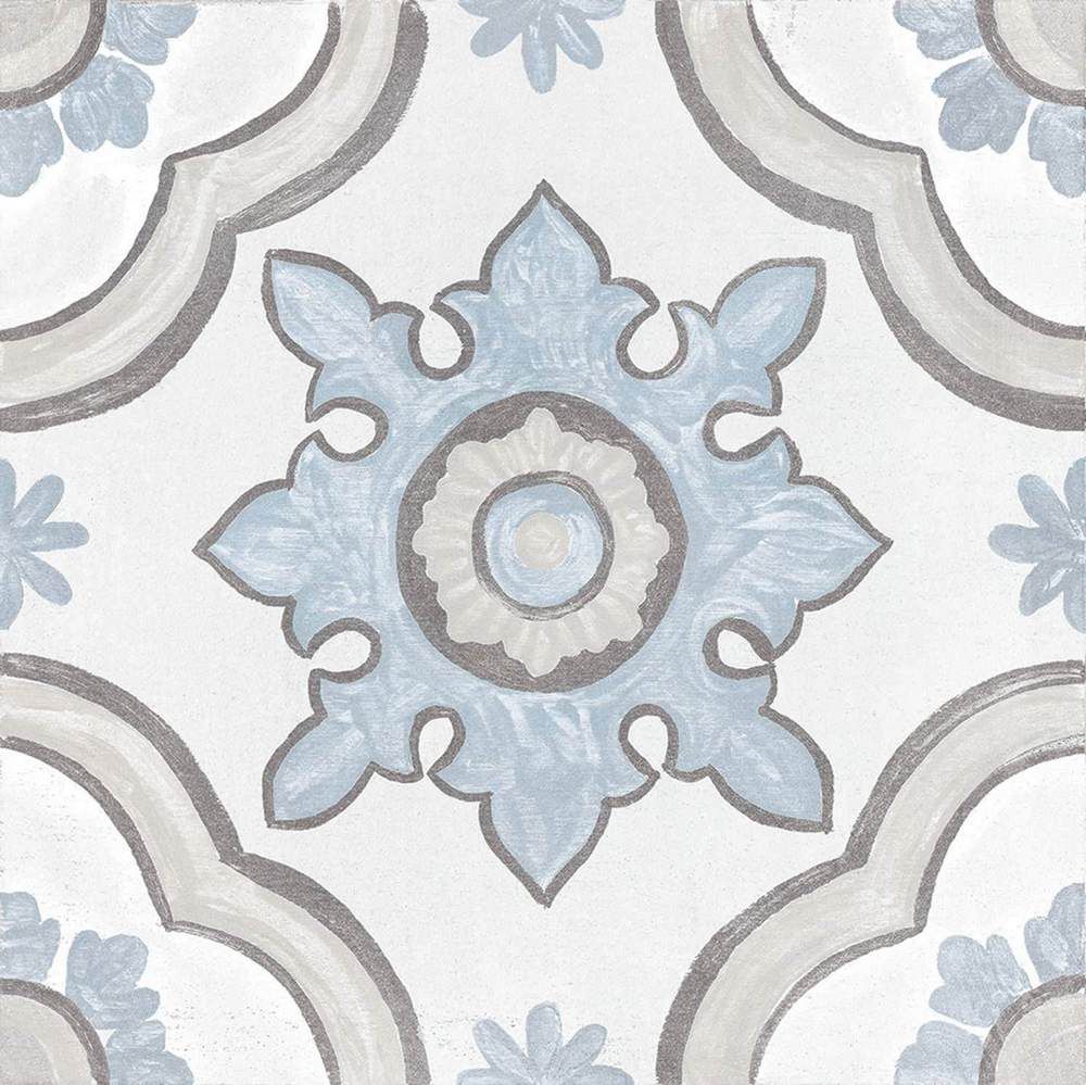 ADOBE Basma Decor White Mate 20x20 Cifre