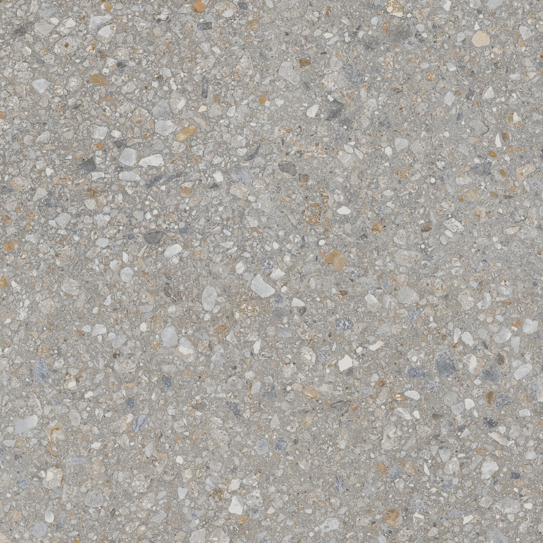 AG23 Aglomerat Dark Grey Структурированный Рект. 60x60x20 Estima фото 2