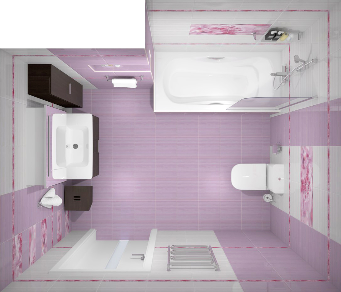 Бордюр рельефный Peony br1020D281-2 20х10 Laparet