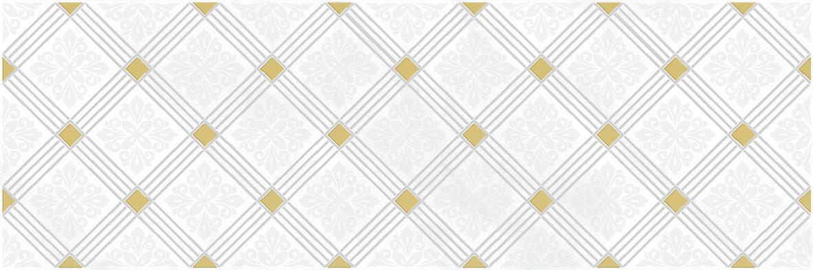 Royal Декор белый 20х60 Laparet