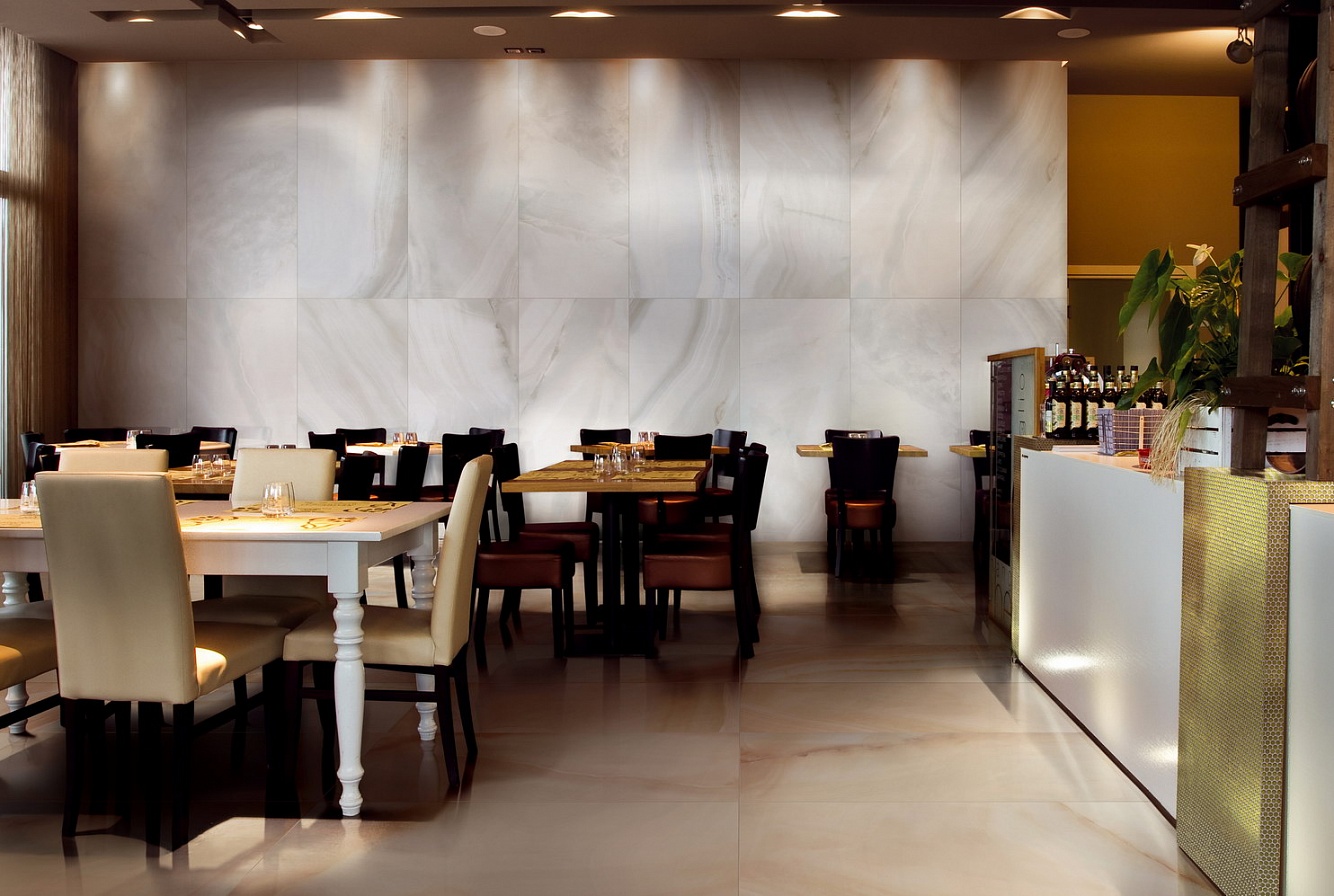 739966 ALABASTRI Bamboo Mosaico 3D 3x3 Lap Ret 30x30 Rex Ceramiche
