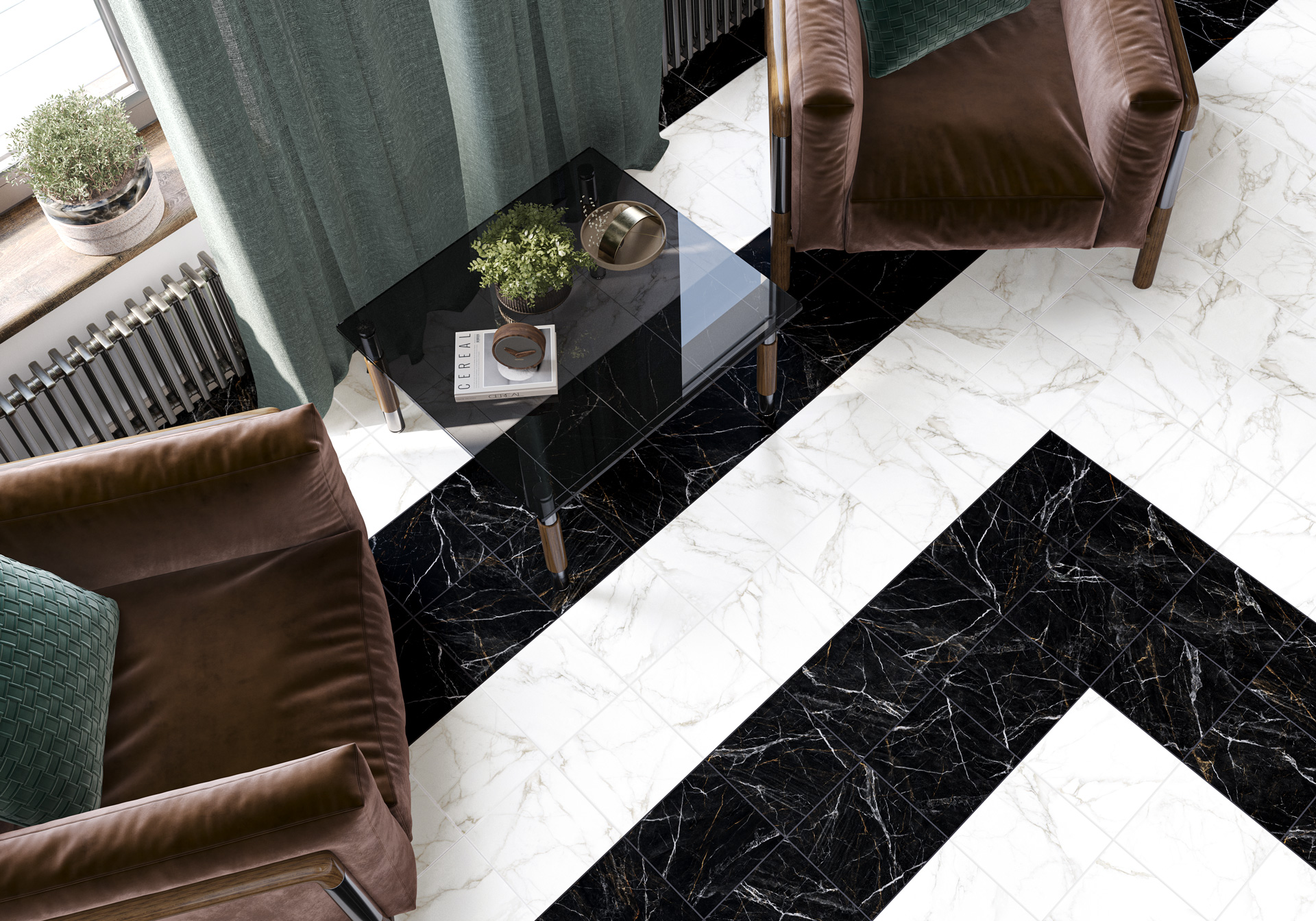 GP2020DNA09 Honey матовый 200x200x8 New Trend